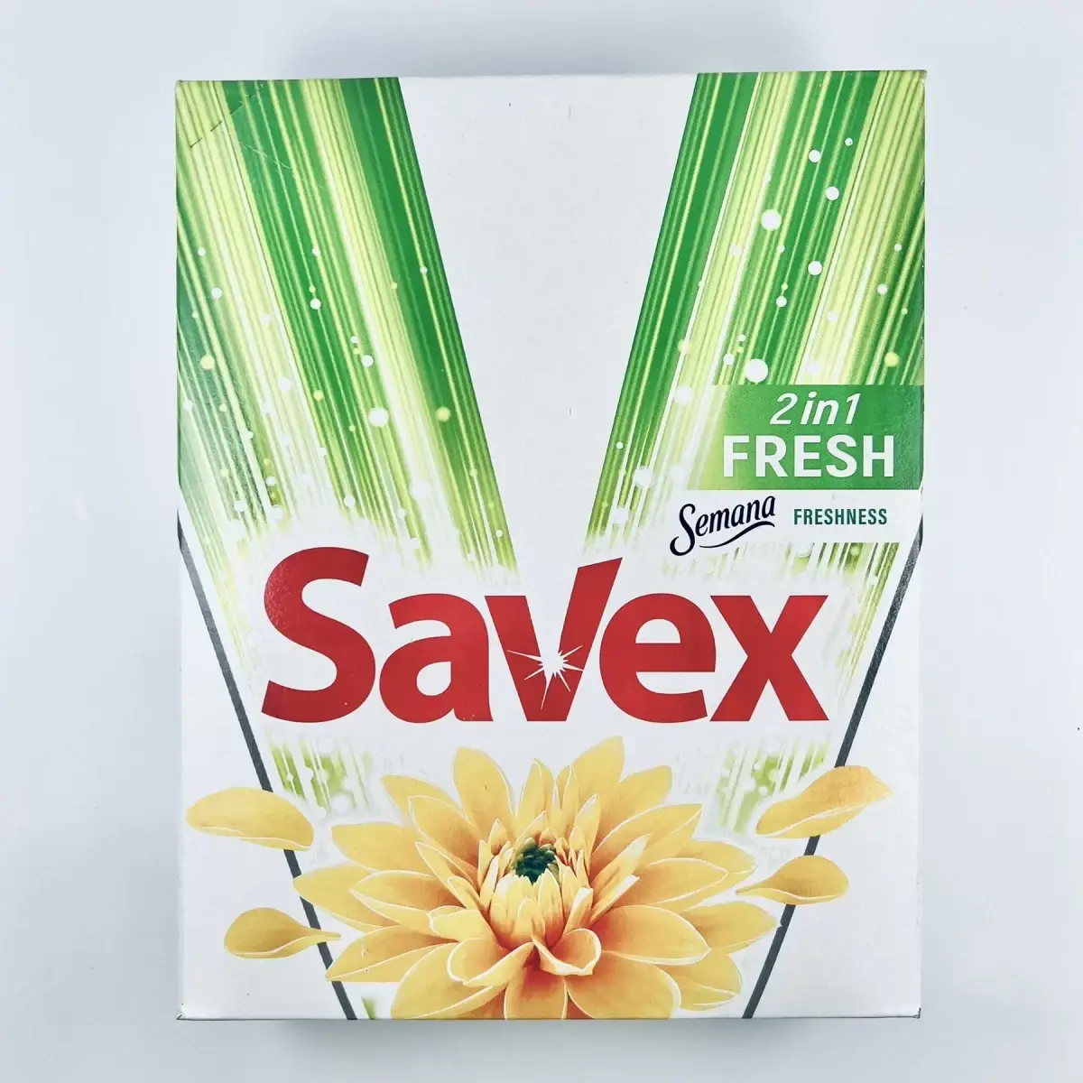 

Стиральный порошок SAVEX Lock 2 в 1 Fresh автомат, 400гр (22шт/уп)