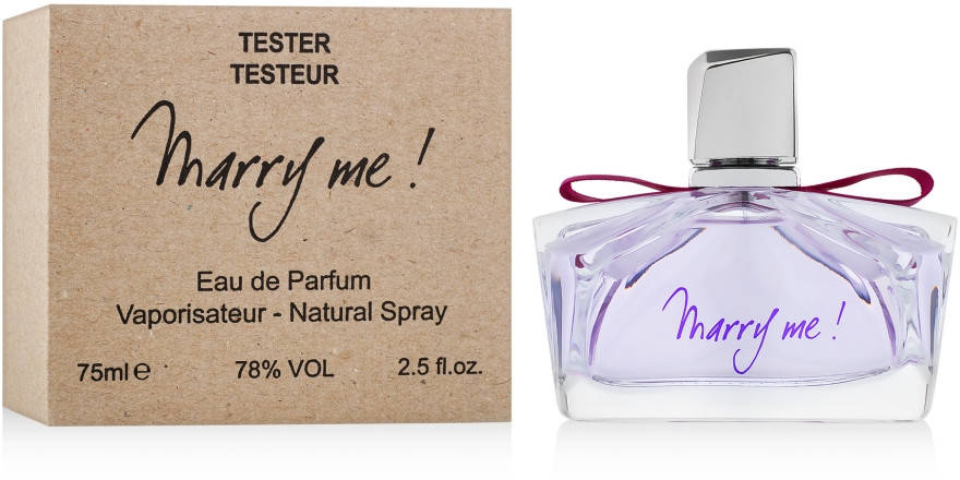 

Оригинал Lanvin Marry Me 75 мл ТЕСТЕР ( Ланвин мерри ми ) парфюмированная вода