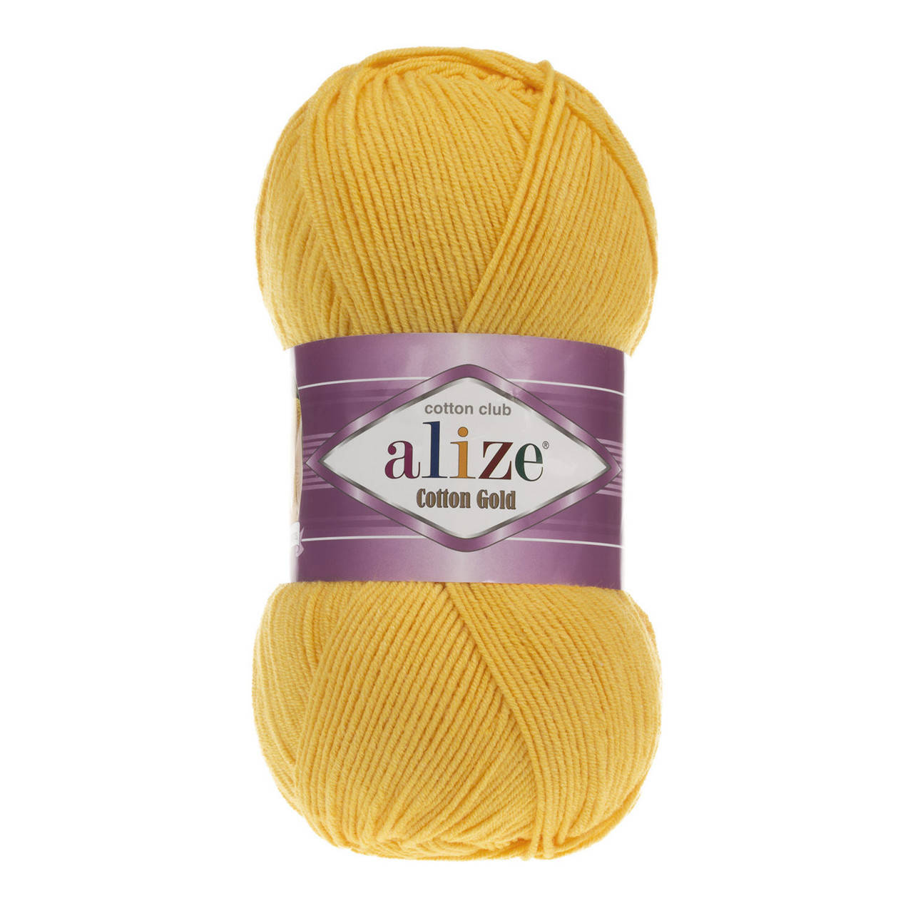 

Пряжа Alize Cotton Gold 216 желтый