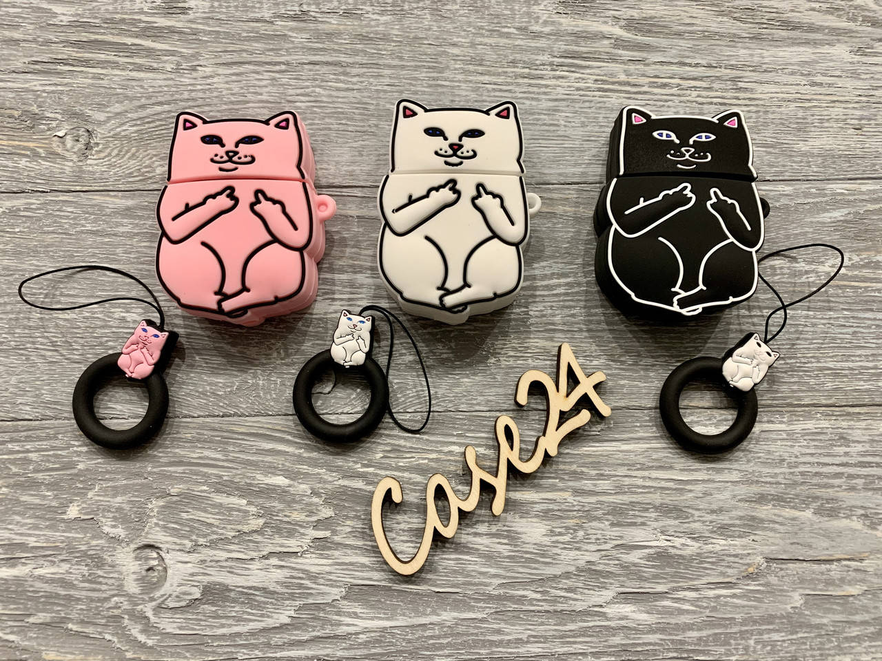 

Чехол 3д Cats Finger на Airpods (3 цвета)