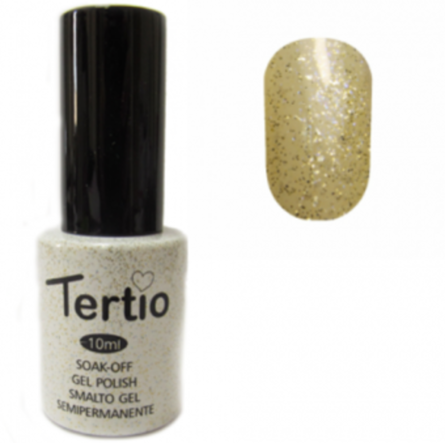 

Гель-лак Tertio № 061 (белая ночь голографическими блестками)