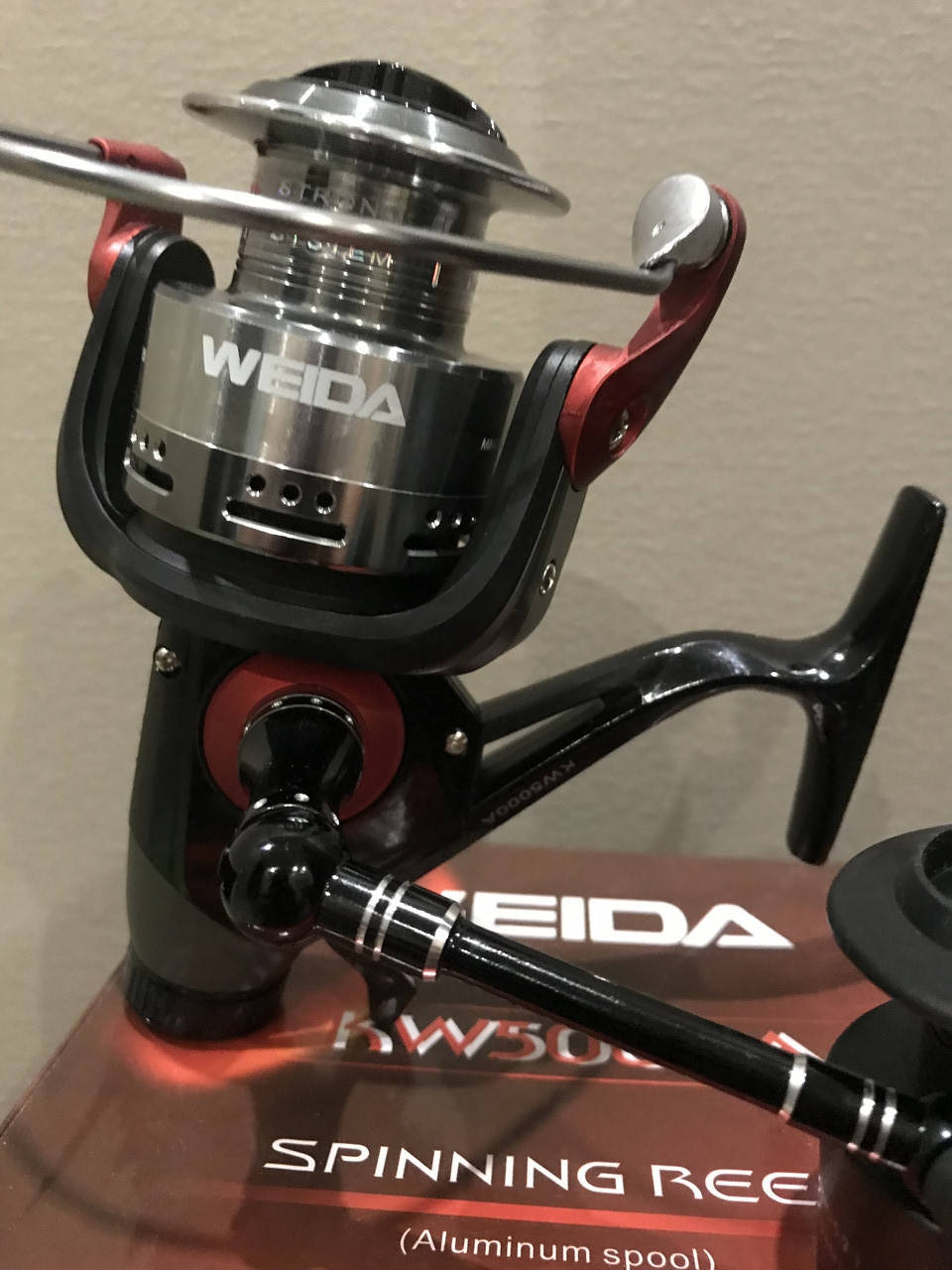 

Катушка карповая Weida KW с байтранером, 6+1 bb 5000