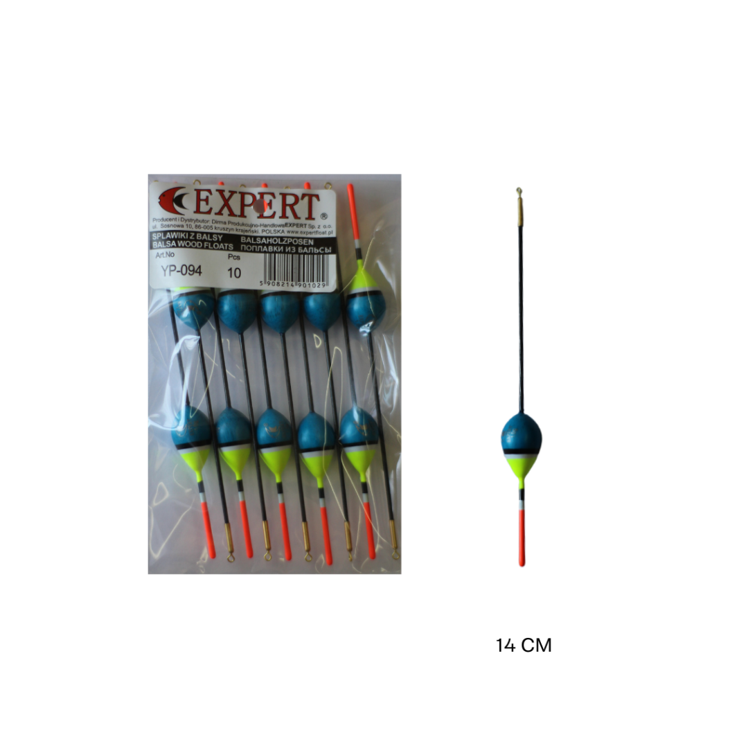 

Поплавок EXPERT Бальза YP-094 1г (10шт в уп)