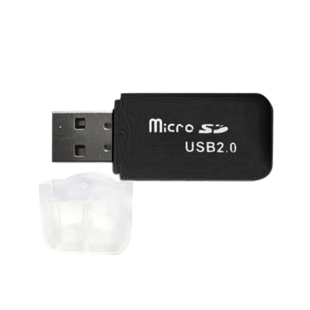 Карт рідер, card reader micro sd, колір чорний