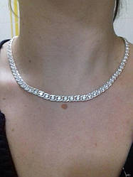 Срібне кольє Арабський бісмарк