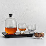 Графин для віскі на підставці Malt 1100 мл Nude Glass, фото 5