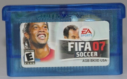 Картридж на GBA "FIFA 07 soccer"