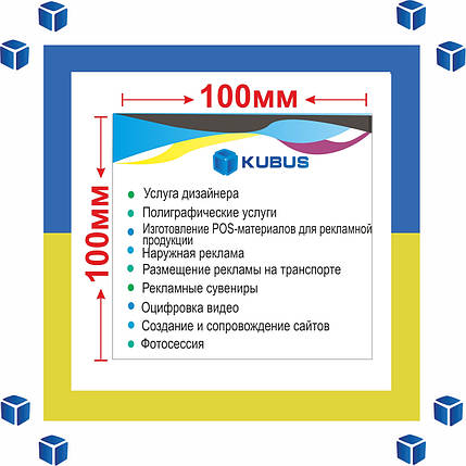 Друк міні флаєра (2000 шт./ 130 г/м2/оперативно/любі накладки), фото 2