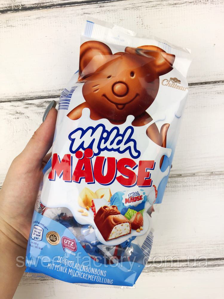 Шоколадні цукерки Milch Mause 210 g