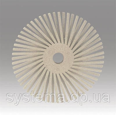 3M™Scotch-Brite™ Bristle BB-ZB - Радіальна щітка 50х9 мм, P120, біла, 30120, фото 1
