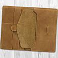 Гаманець універсальний з відділенням для документів та монет "Original" із натуральної шкіри Crazy Horse, фото 4