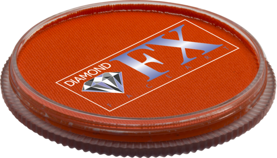 Аквагрим Diamond FX основний Жовтогарячий яскравий 30g, фото 1