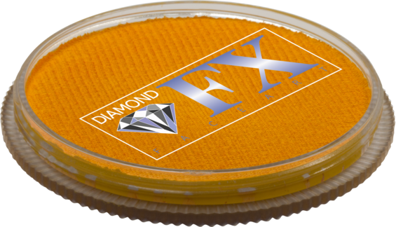 Аквагрим Diamond FX основний Жовтий золото 30g, фото 2