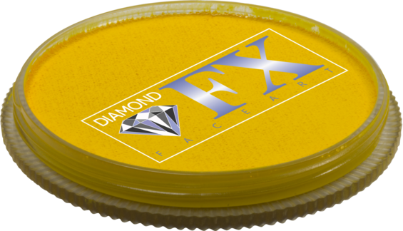 Аквагрим Diamond FX основний Жовтий 30g, фото 1