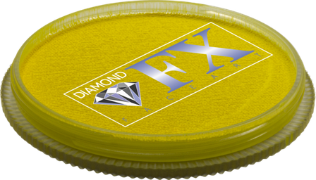 Аквагрим Diamond FX основний Жовтий лимонний 30g, фото 3