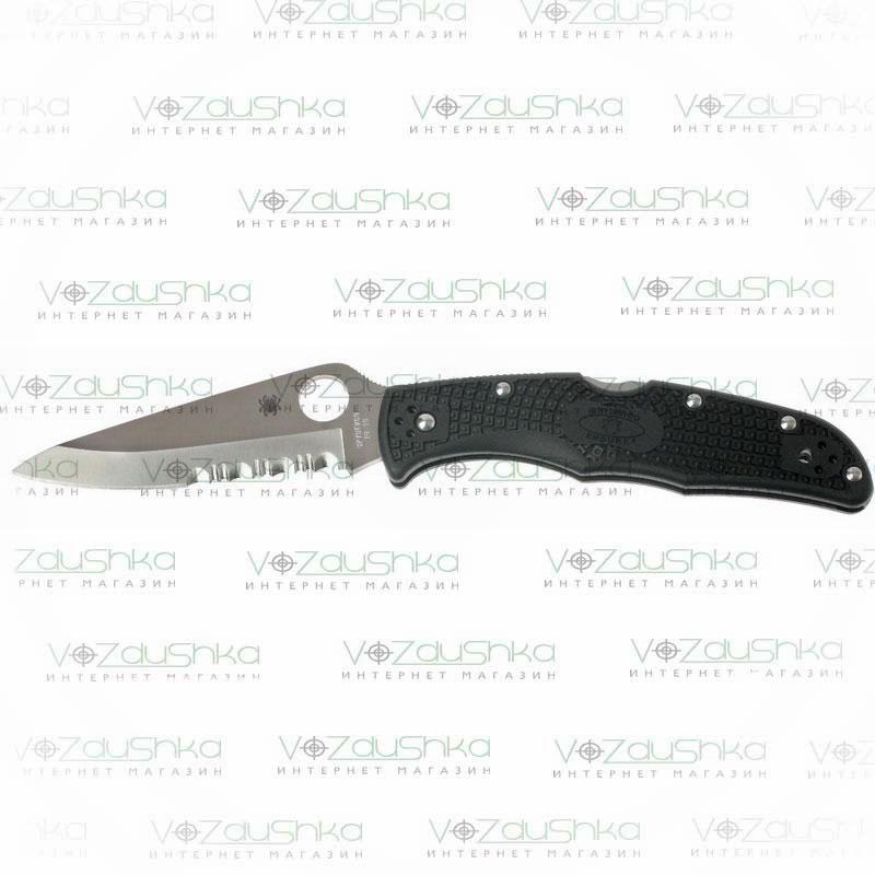 Ніж Spyderco Endura 4 C10PSBK VG-10 Полусеррейтор