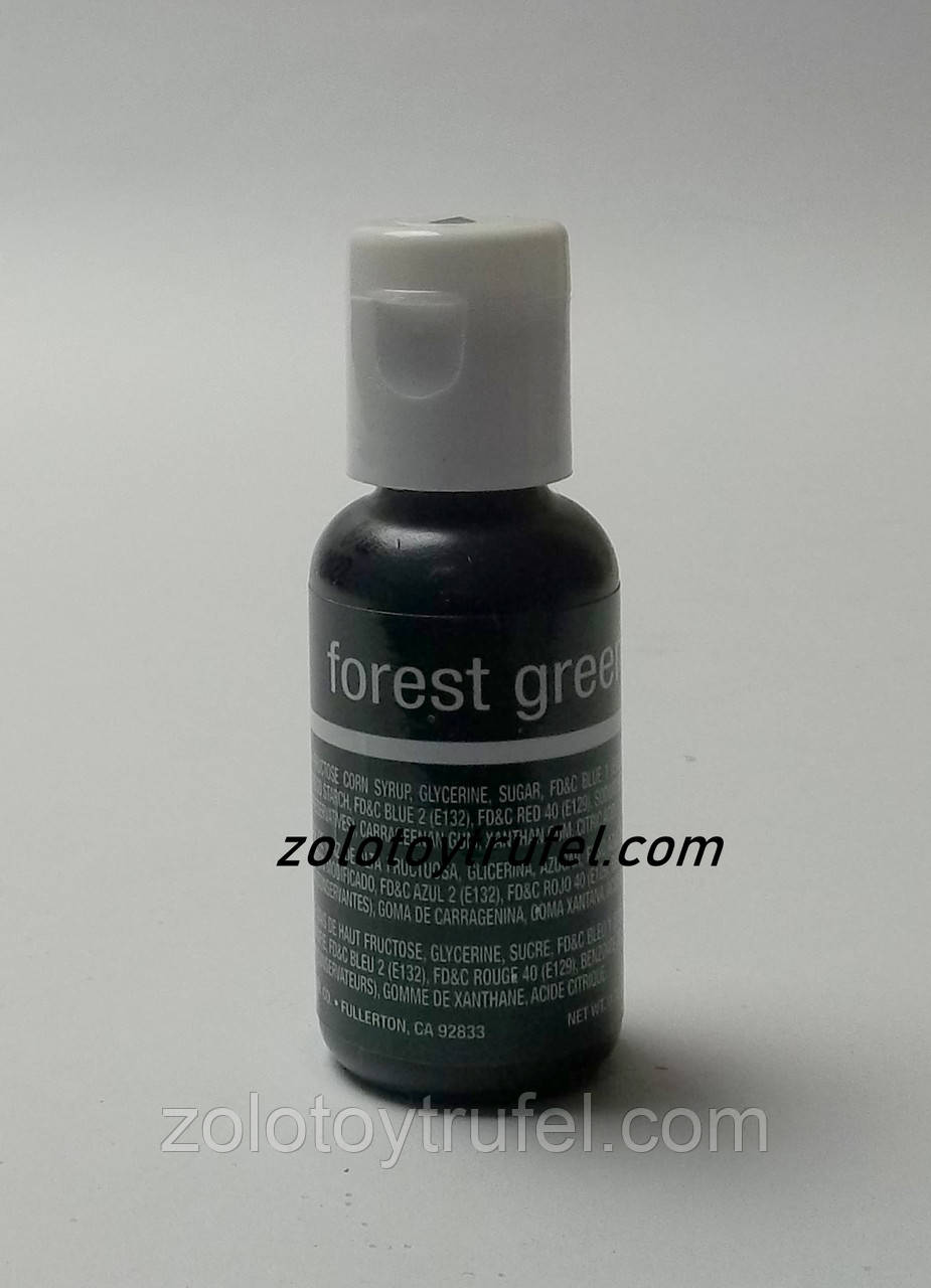 Барвник гелевий "Forest Green 20 мл",Chefmaster
