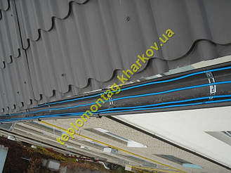 Установка и монтаж систем антиобледенения и снеготаянья