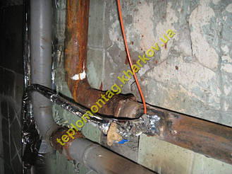 Обогрев трубопроводов с помощью нагревательного кабеля
