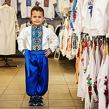 Шаровари для хлопчика сині, фото 3