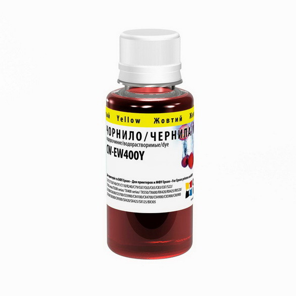 Чорнило CW Epson T26/C91 100 мл Yellow EW400Y