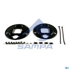 К-т пильників барабана на вісь BPW SN3020 (-.-.596.-) h120/0° 070.580 (SAMPA)