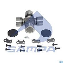 Хрестовина MAN/RVI ø55x164 зі стоп кільцями 079.388 (SAMPA)