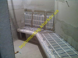 Обогрев бани на основе электрических нагревательных кабелей и матов