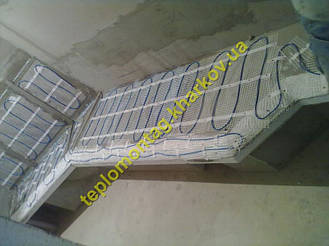 Обогрев бани на основе электрических нагревательных кабелей и матов