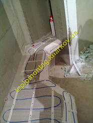 Обогрев бани на основе электрических нагревательных кабелей и матов