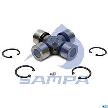 Хрестовина DAF/IVECO/RVI/VOLVO ø39,7x115,9 зі стоп кільцями 032.200 (SAMPA)