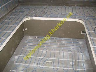 Обогрев бани на основе электрических нагревательных кабелей и матов