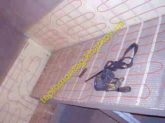 Обогрев бани на основе электрических нагревательных кабелей и матов