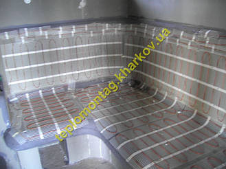 Обогрев бани на основе электрических нагревательных кабелей и матов