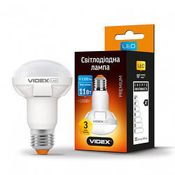 LED лампа VIDEX R63 11W E27 4100K 220V