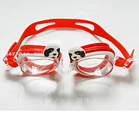 Плавательные очки для детей «Зоопарк». Цвет красный