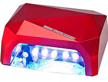 Професійна гібридна лампа для сушіння нігтів CCFL+36W LED Quick CCFL LED Nail Lamp Diamond - RichcoloR