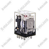 Реле OMRON MYQ4N 110/120VAC, 10A/220VAC, 10A/24VDC, фото 4