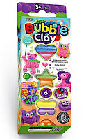 Шариковый пластилин «BUBBLE CLAY», 6 цветов (BBC-01-01U)