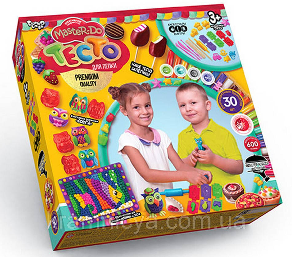 Тісто для ліплення Master Do (коробка 30 кольорів х 20г.) (ТМD-03-06), фото 1