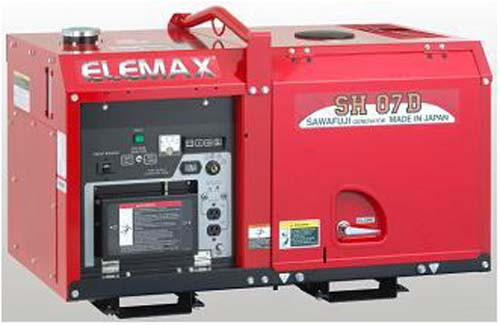 SH07D ELEMAX Дизельний генератор 6,0 кВт