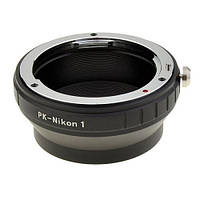 Адаптер (перехідник) Pentax PK - NIKON 1 (для бездзеркальних камер NIKON)