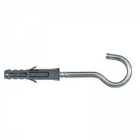 Дюбель тристороннього розпору поліпропіленовий з C - подібним шурупом WX"Wkret-Met" оцинкований 10