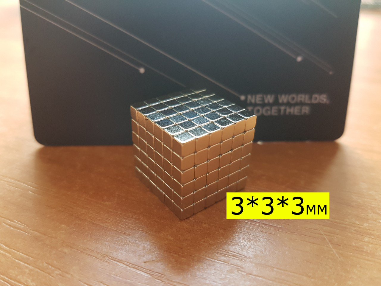 Неокуб NeoCube Тетракуб [Кубик 3х3х3мм* 216 кубиків] + Металева Коробка в Подарунок, фото 1