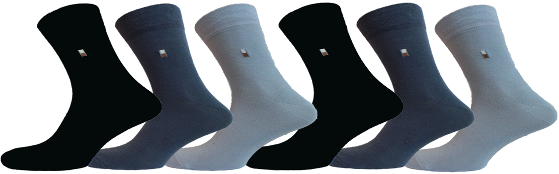 Чоловічі шкарпетки високі бавовна Lomani мікс