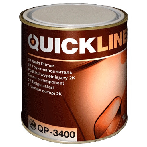 Грунт-наповнювач Quickline QP-3407 (білий, 1л) + ЗАТВЕРДНИК (0,2 л)