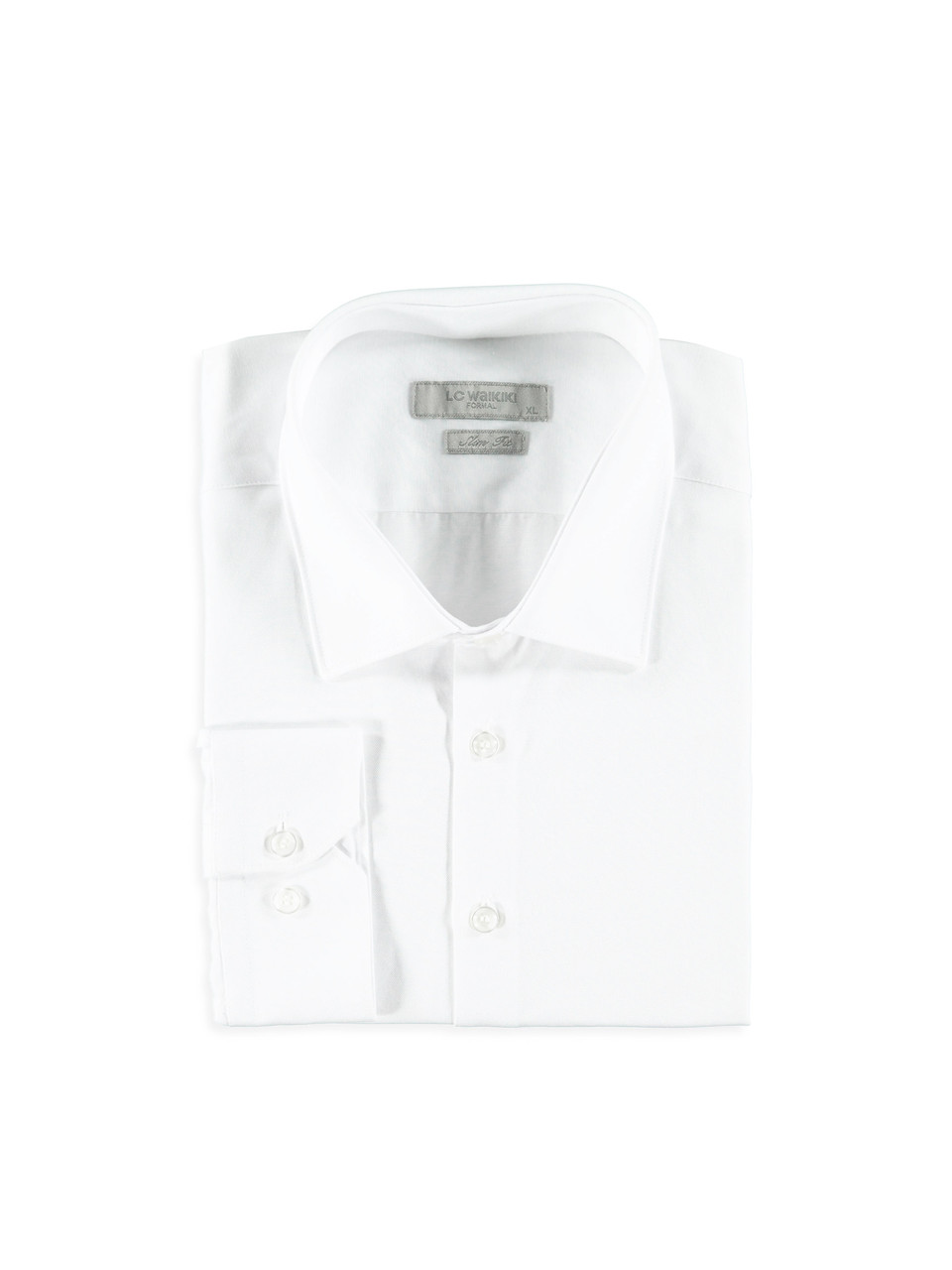 Белая мужская рубашка LC Waikiki / ЛС Вайкики - фото 2 - id-p853151804