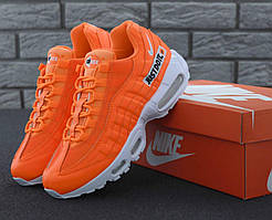 Чоловічі кросівки Nike Air Max 95 Just Do It Orange (Найк Аір Макс 95 Джаст Дуит оранжевого кольору)