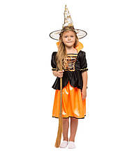 Карнавальний костюм Відьми дитячий на виступ, ранок у садочок або школу