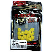 Приманки-наживки для риби MEGA FISH КУКУРУДЗА №1 силіконові, ароматизовані КОНОПЛІ